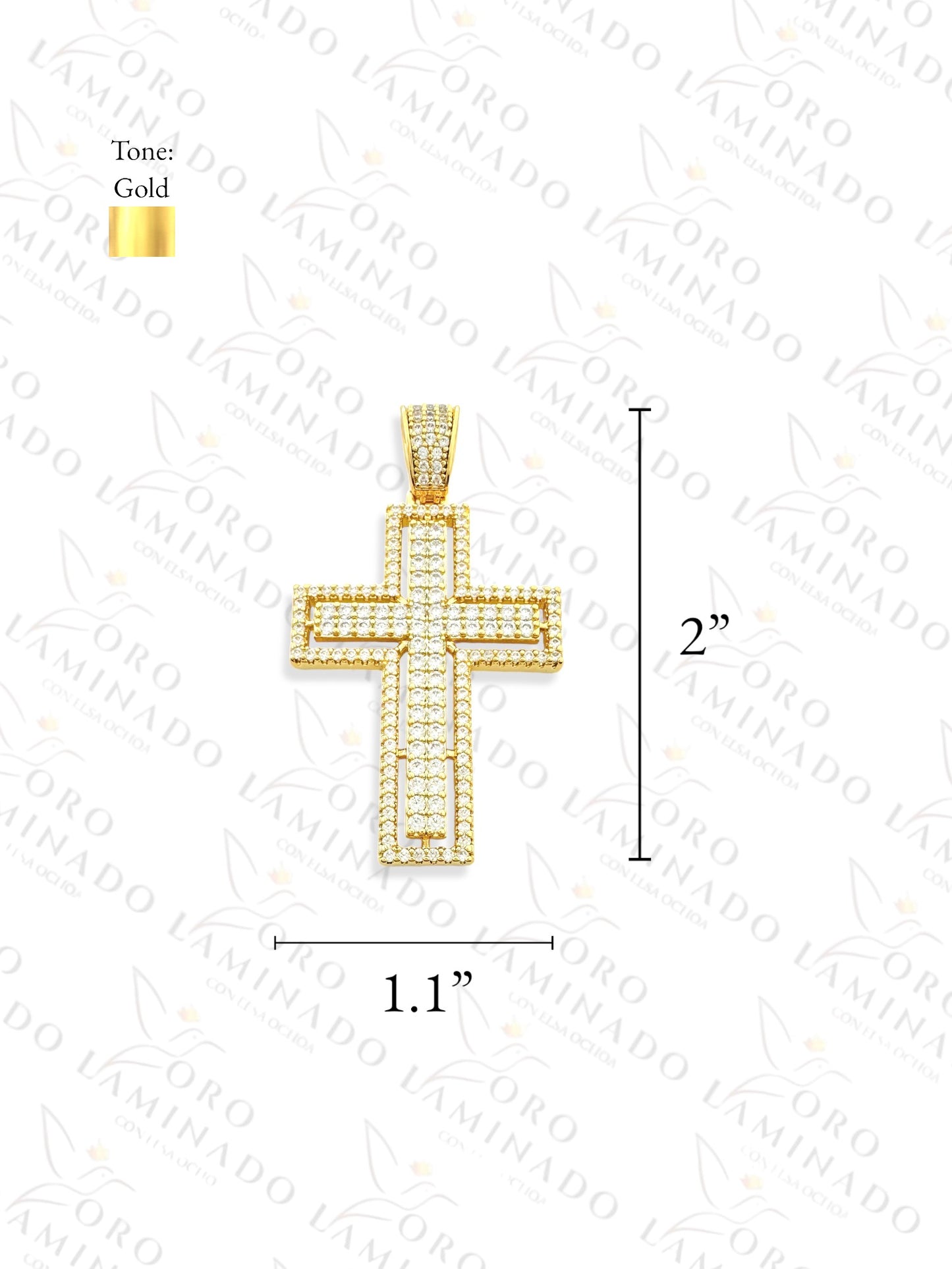 Gold Filled Cross Pendant R58