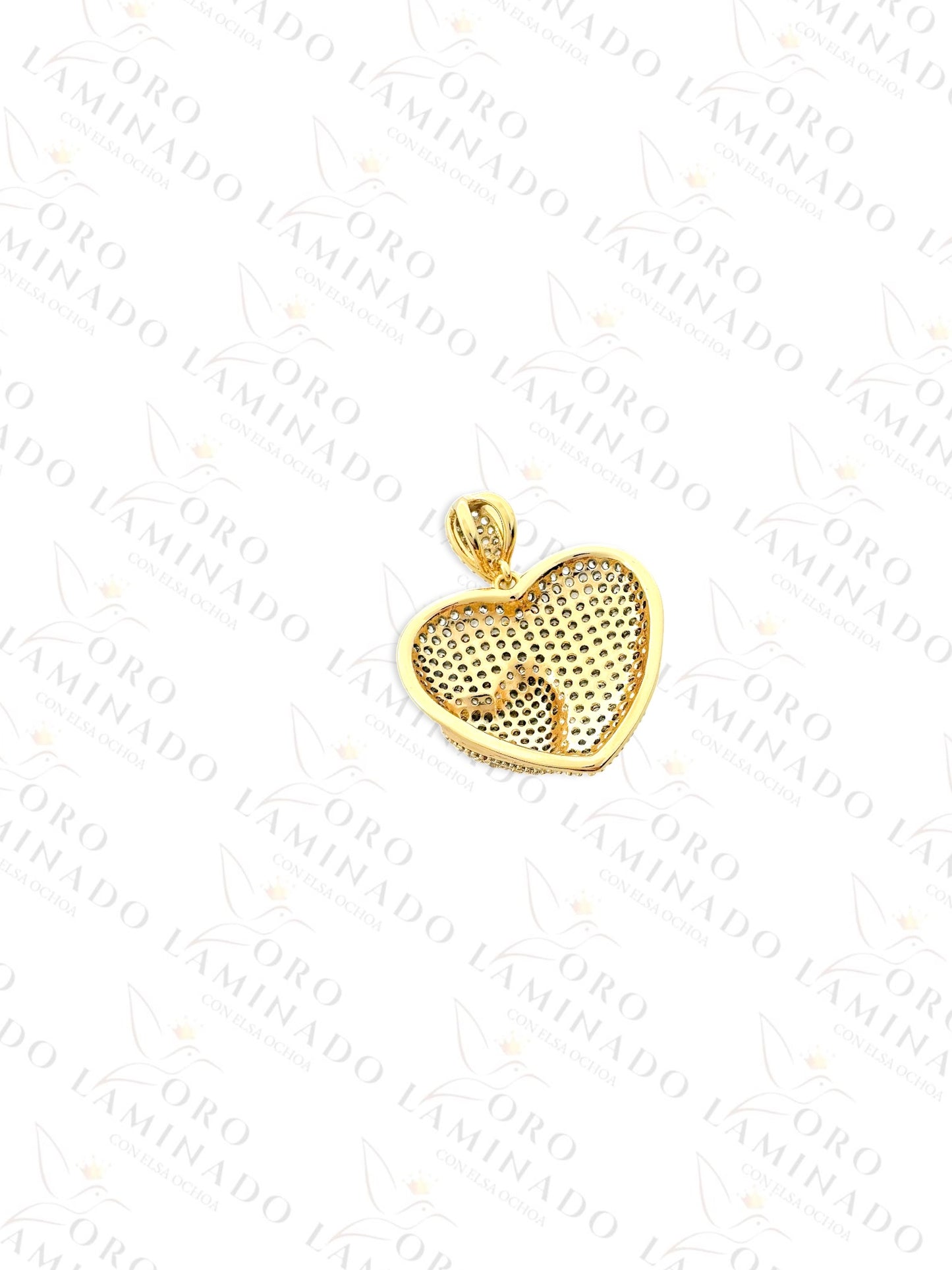 Double Heart Pendant R78