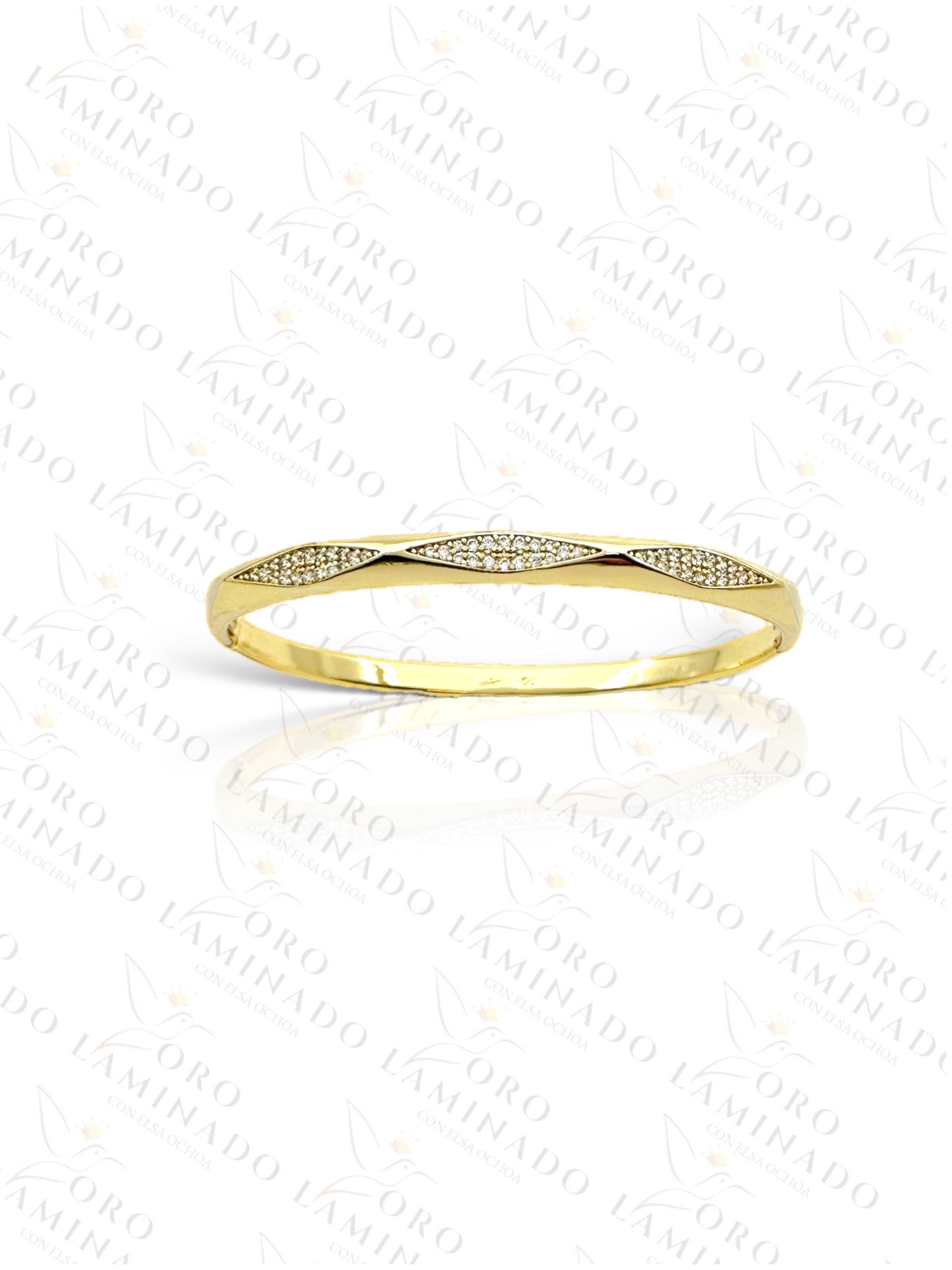 High Quality Diamond Bangle Bracelet R391