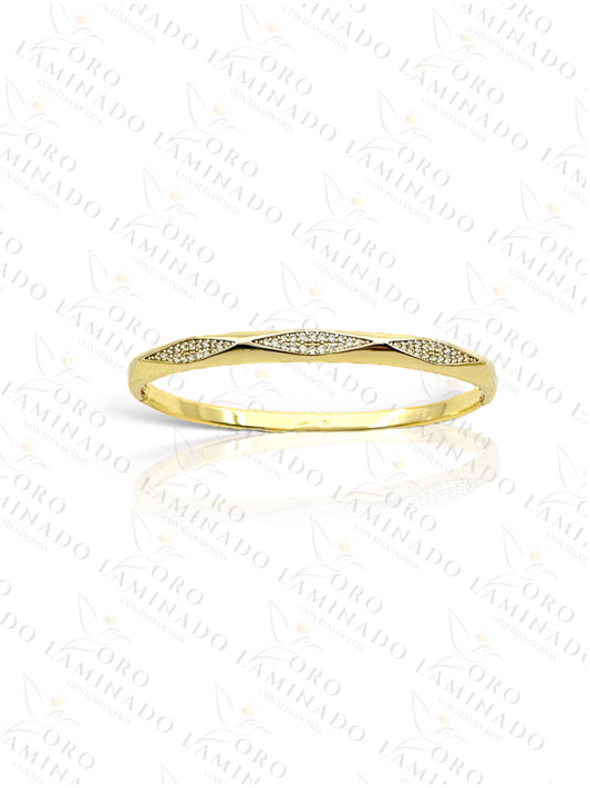 High Quality Diamond Bangle Bracelet R391