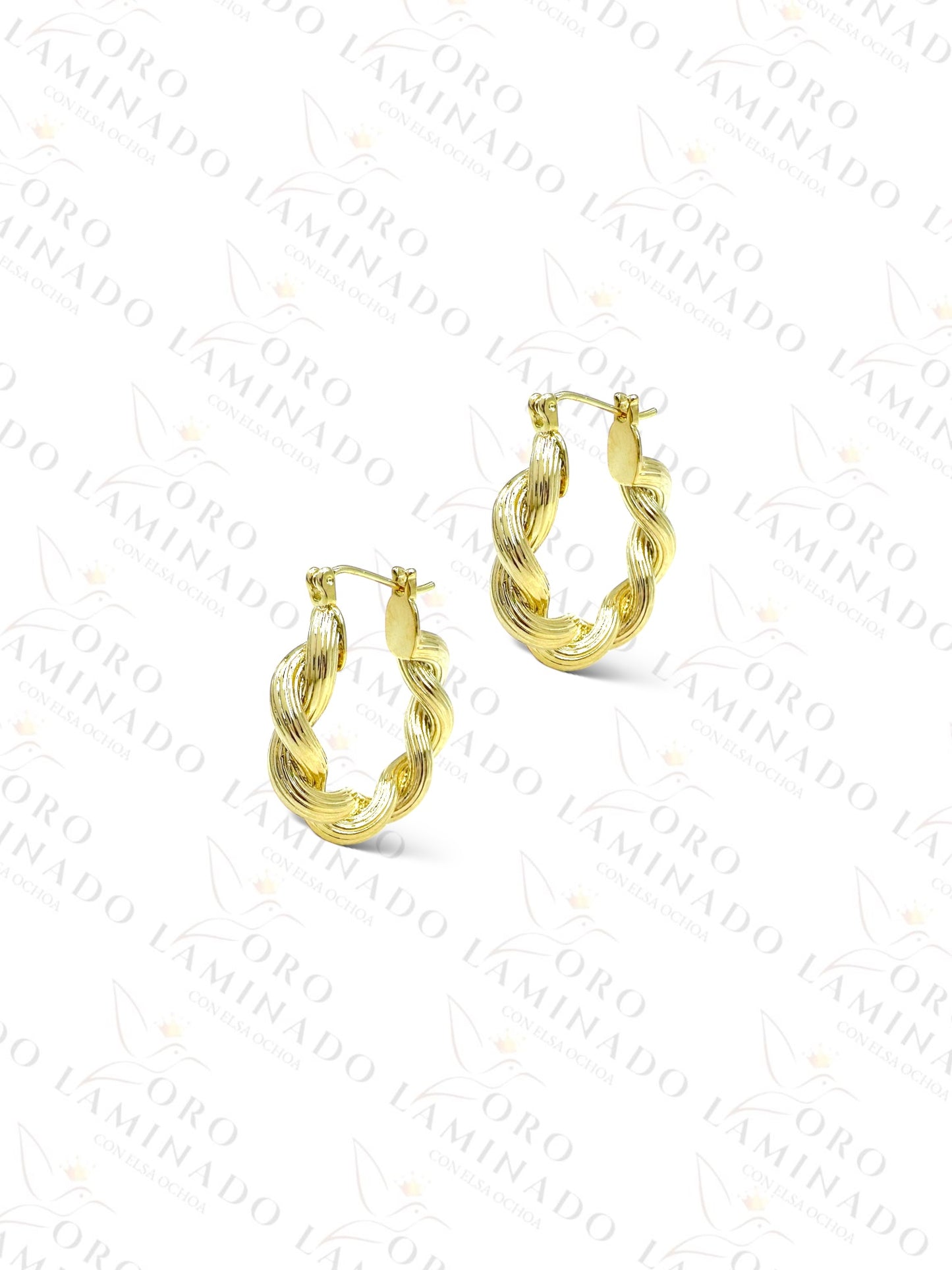 High Quality Spiral Hoop Earrings G207