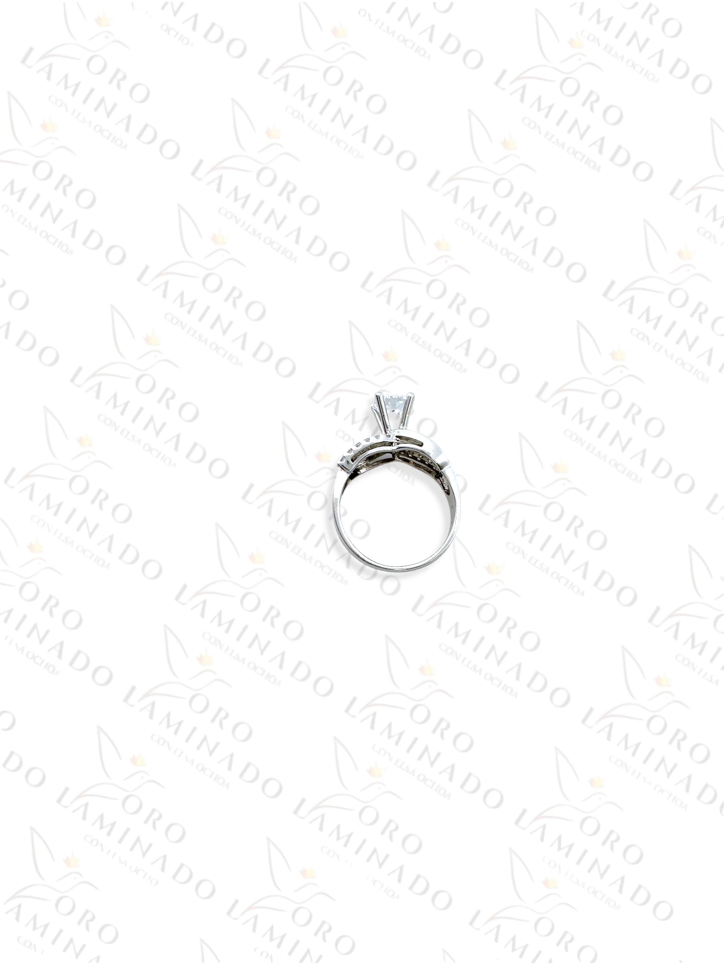 High Quality Silver Diamond Ring G474