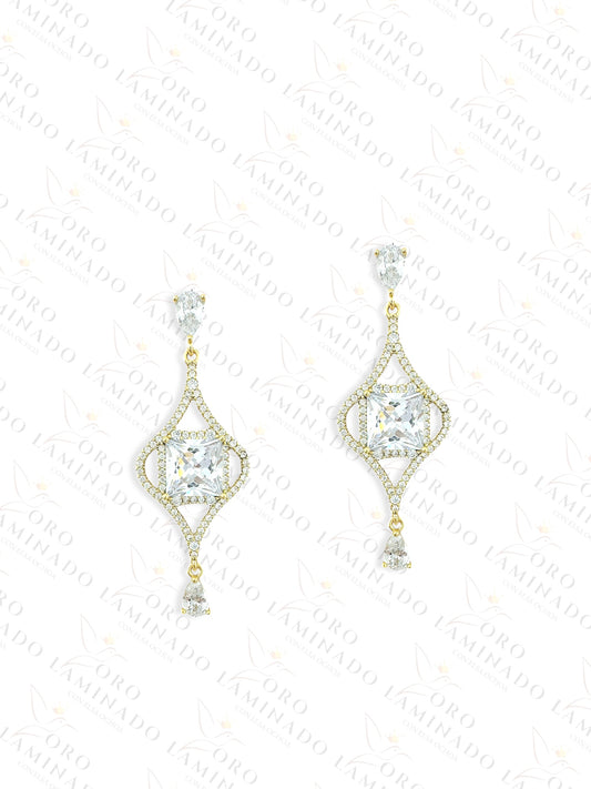 High Quality Diamond Earrings C468