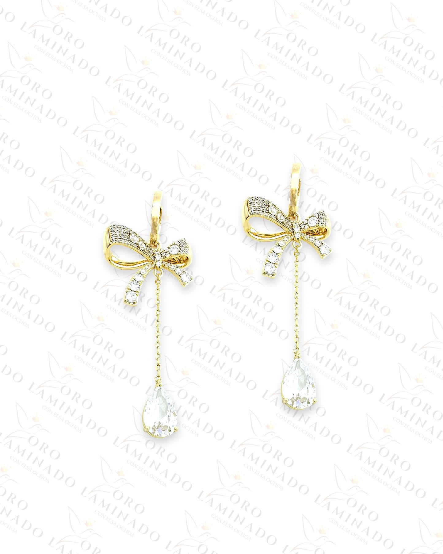 High Quality Long Bow Earrings C425