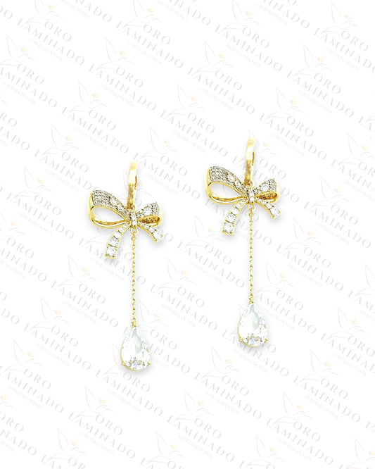 High Quality Long Bow Earrings C425