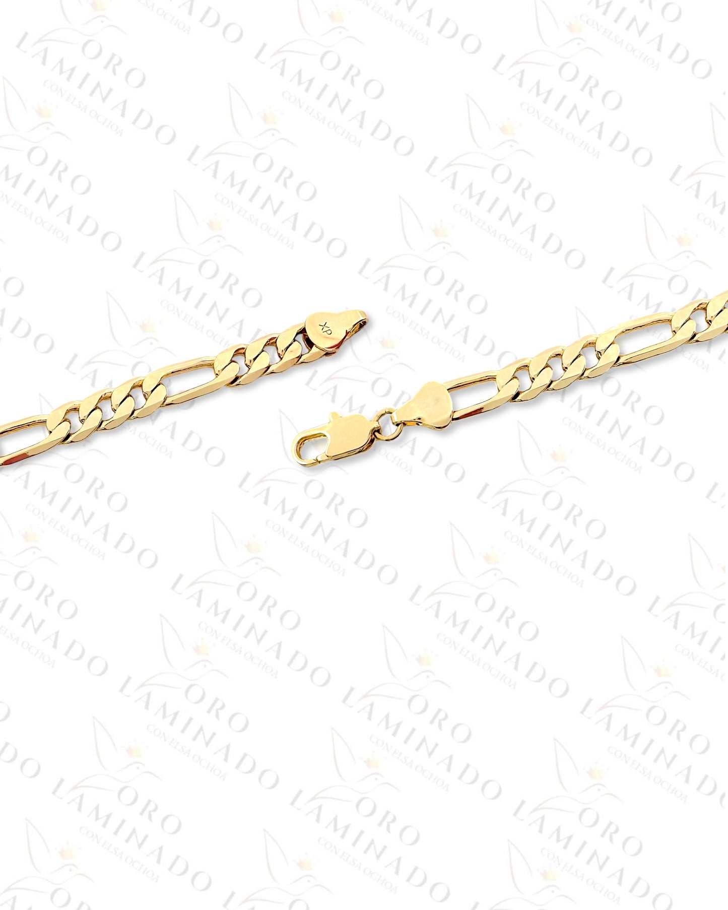 High Quality Figaro Bracelet (Gold Filled) Y469