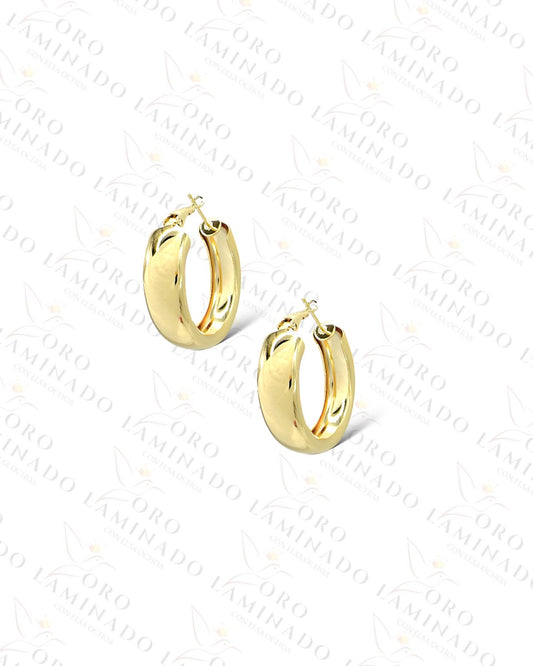 High Quality Chunky Hoop Earrings R237