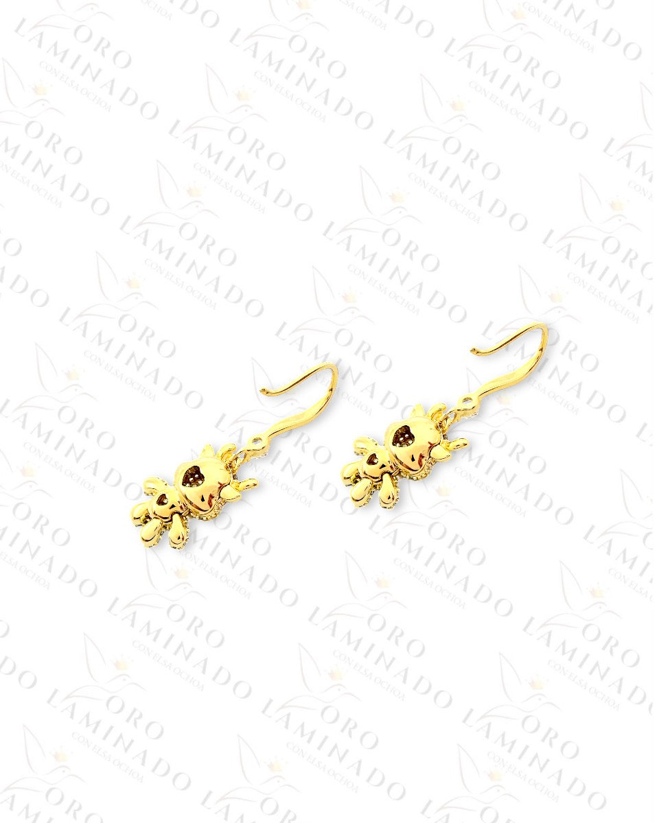 High Quality Sparkling Reindeer Earrings B434