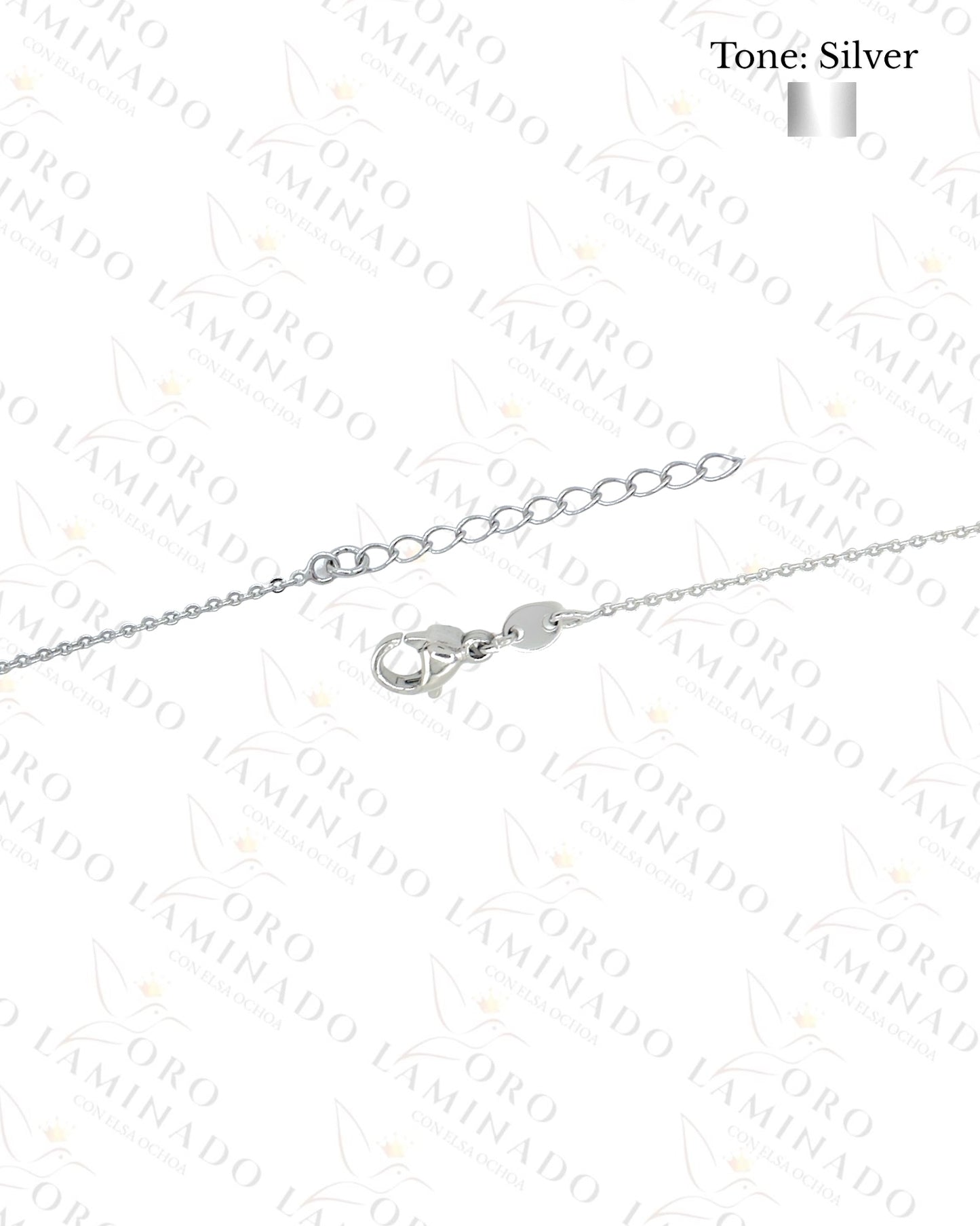 High Quality Silver Letter ‘E’ Necklace Y177