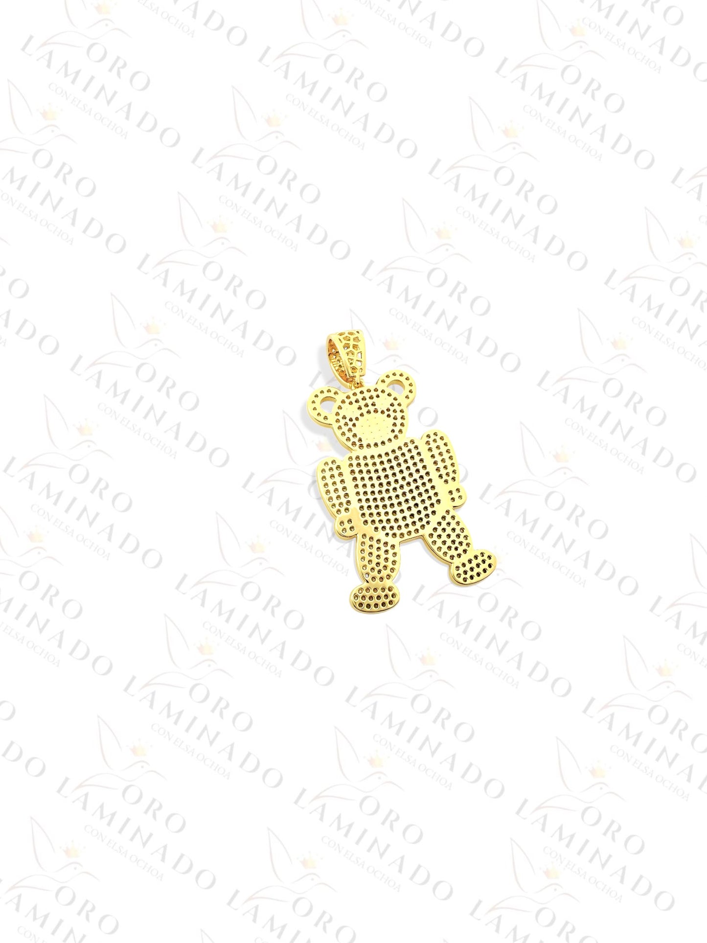 Diamond Bear Pendant G13