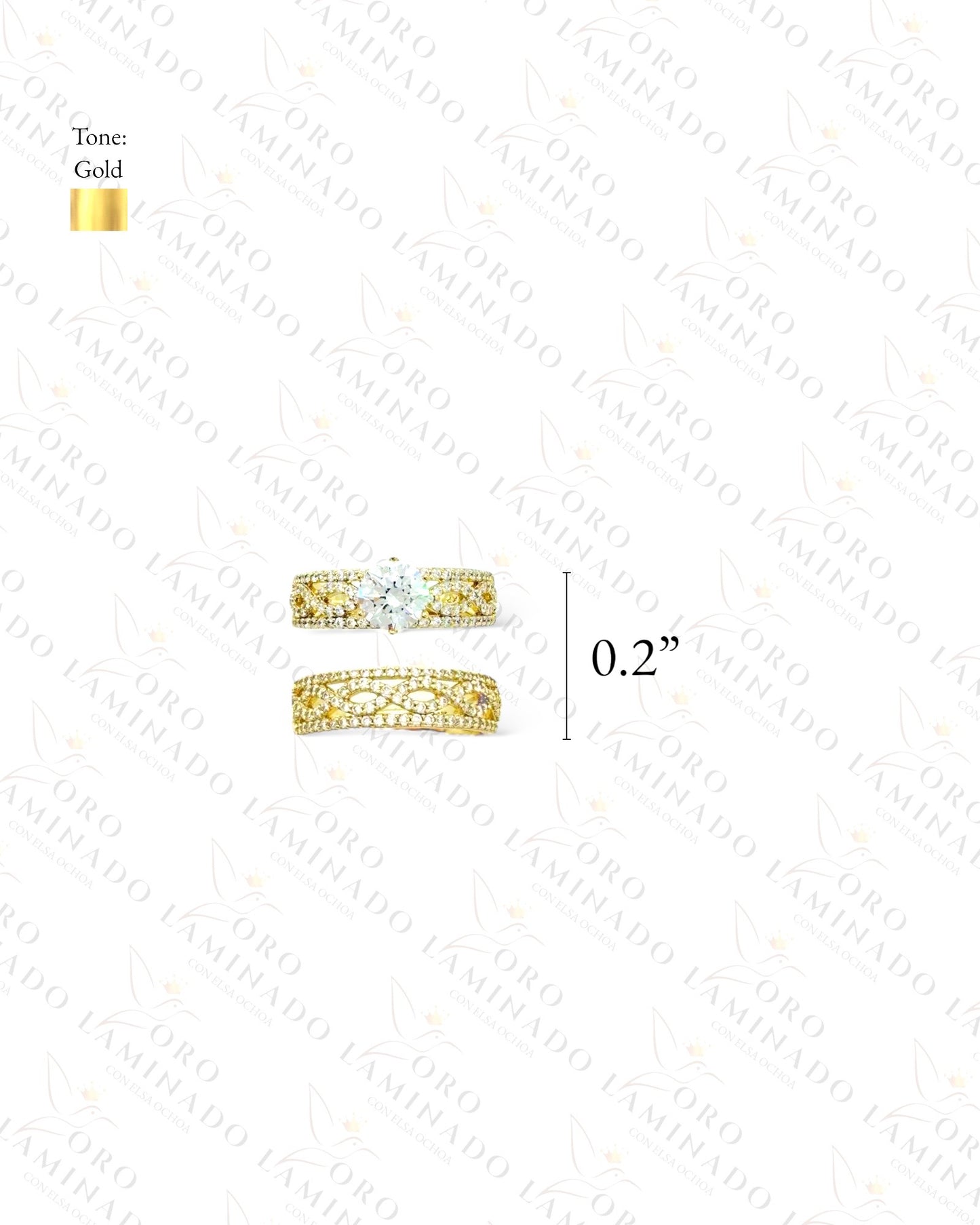 High Quality Marriage Diamond Rings Set G431