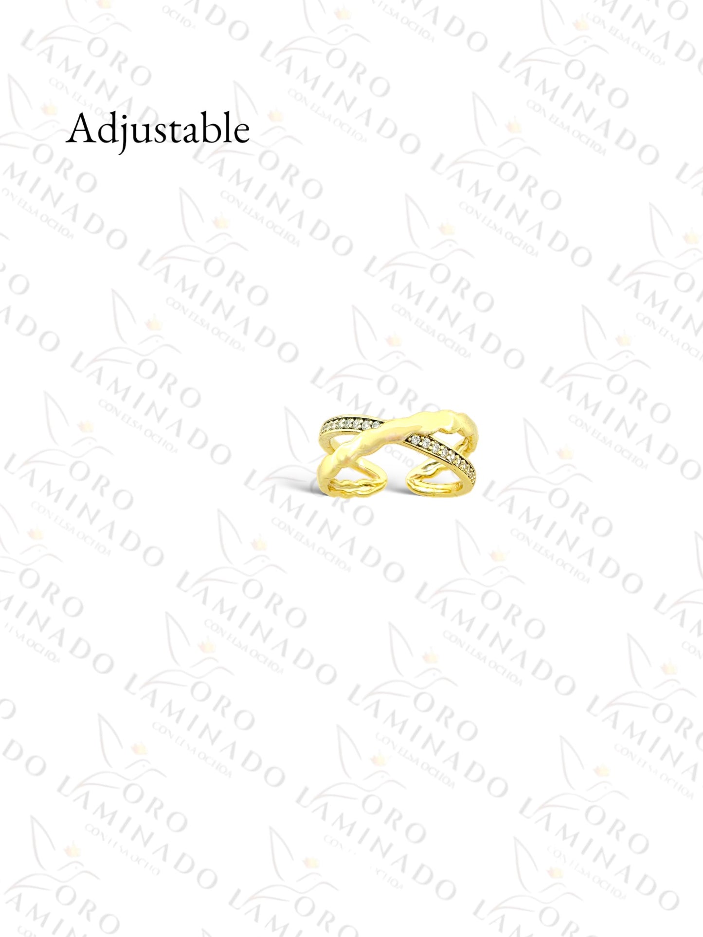 Adjustable Crossed Ring C162