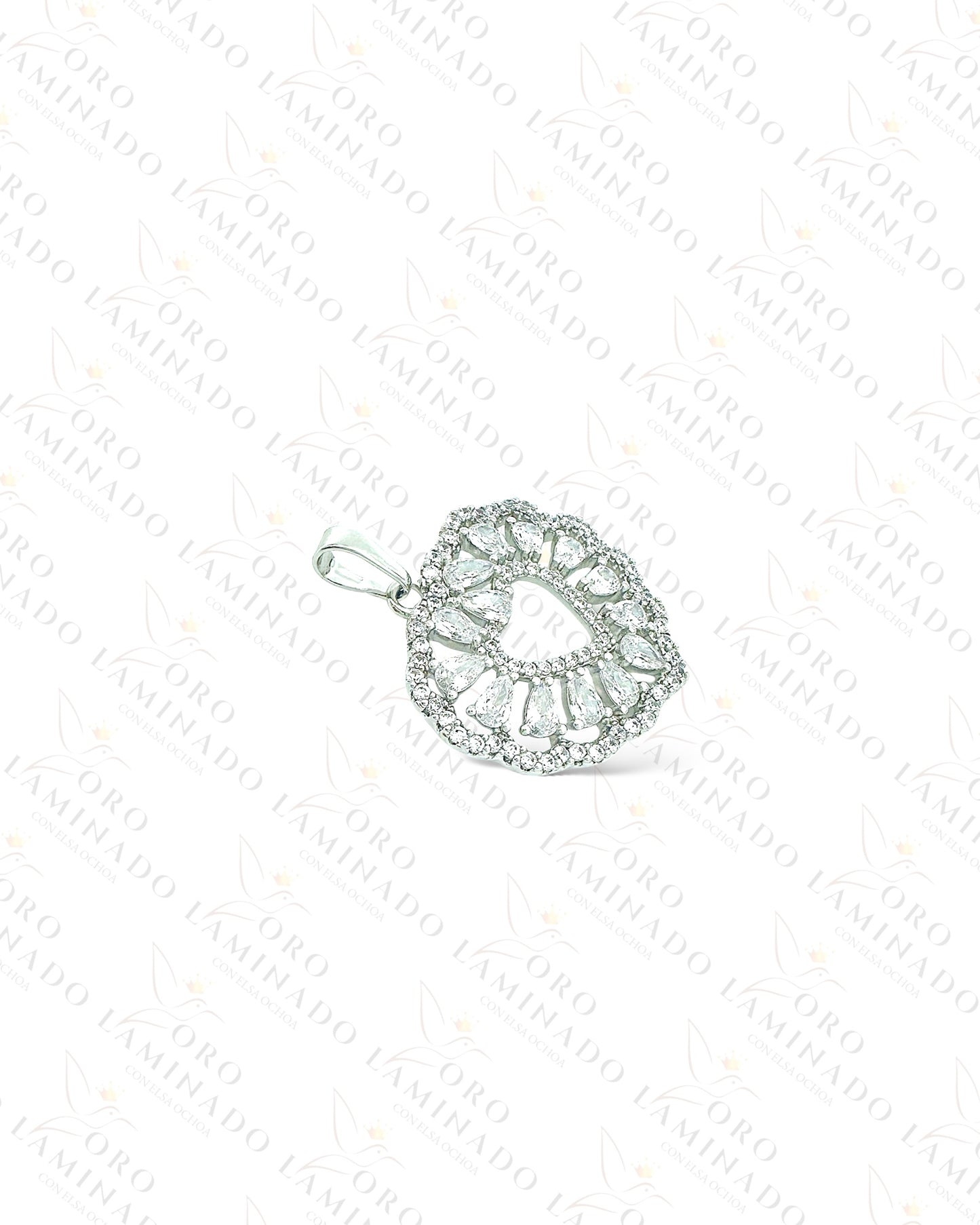 High Quality Diamond Heart Pendant G55