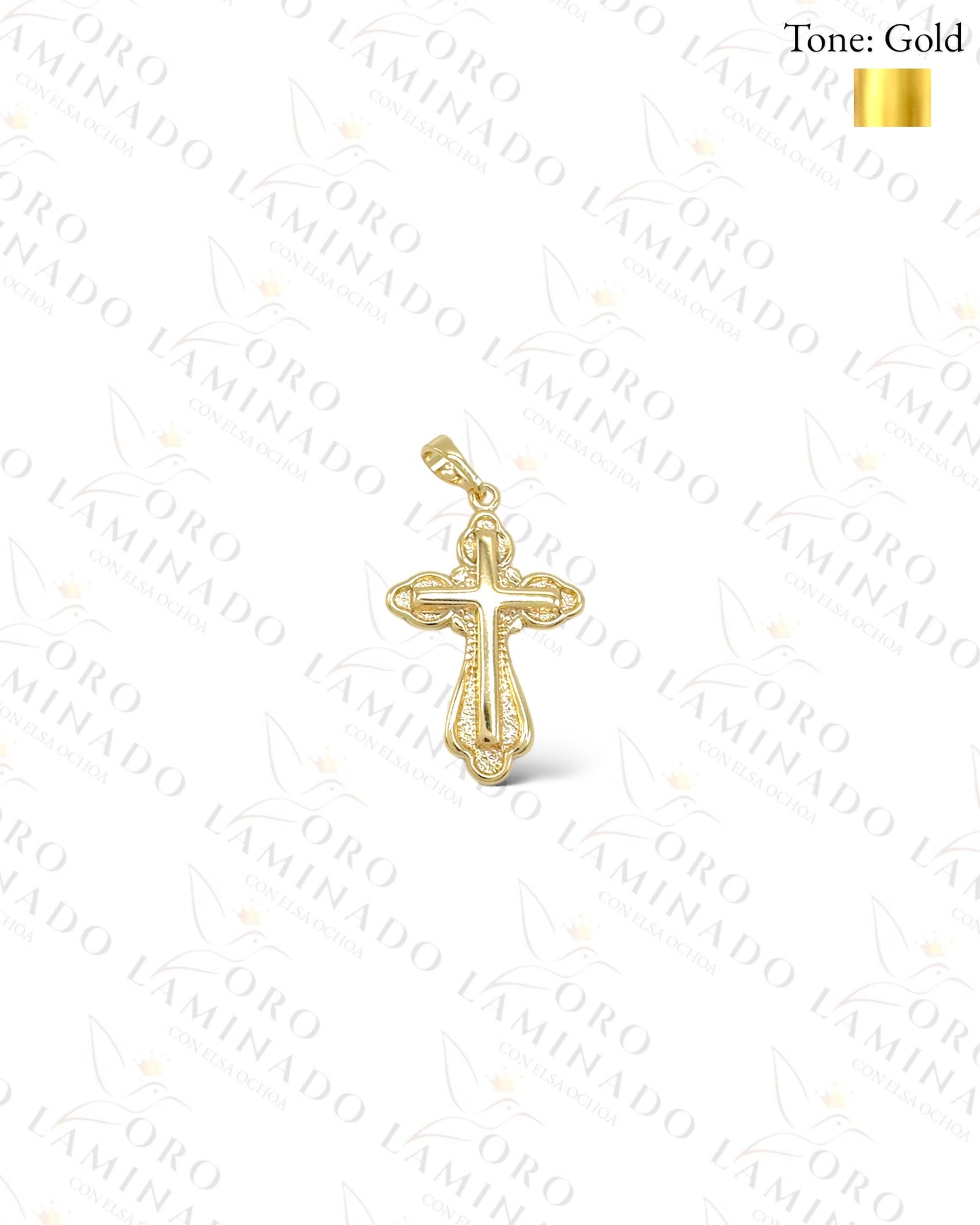 High Quality Gold Cross Pendant  R388