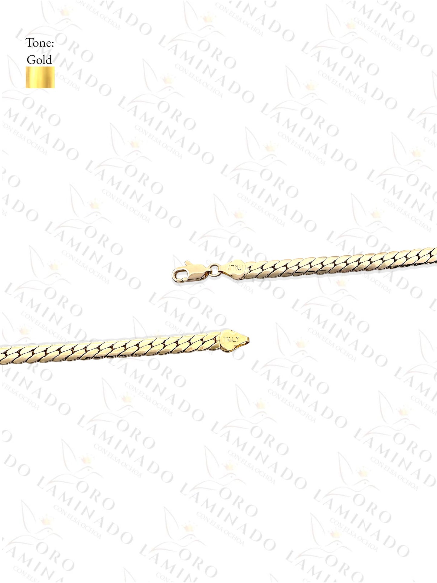 Closed Cuban Pack of 3 Chains Size 22" 6mm R34