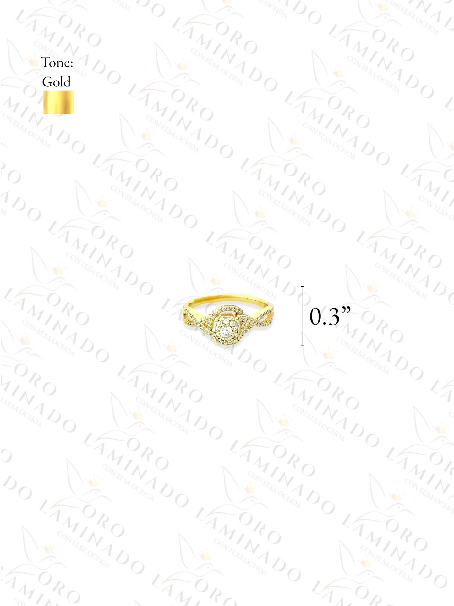 High Quality Knot Design Diamond Ring Y187