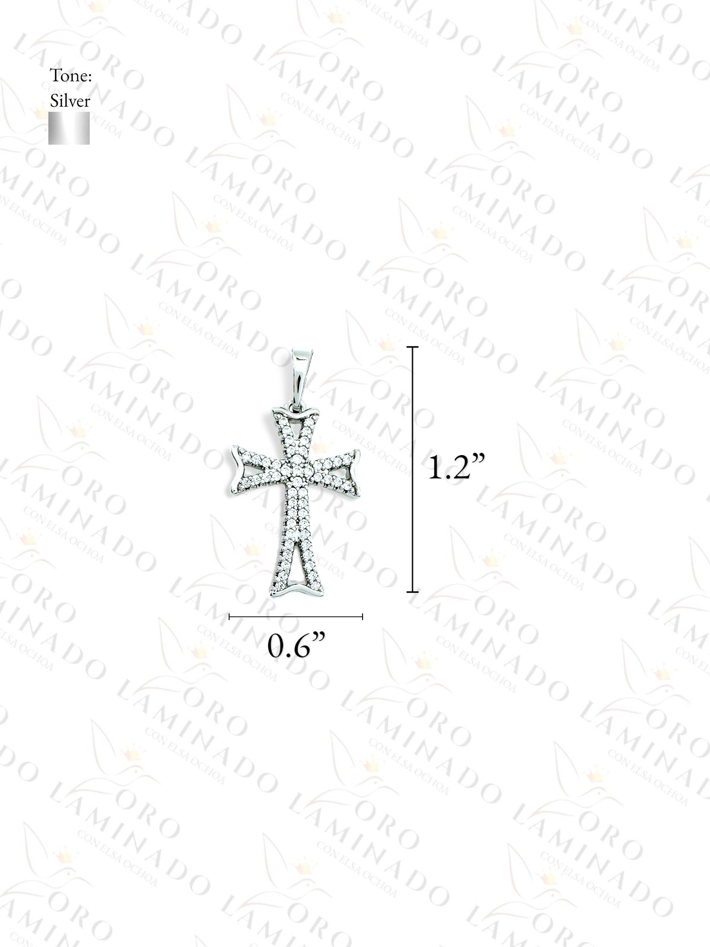 High Quality Silver Cross Pendant G447