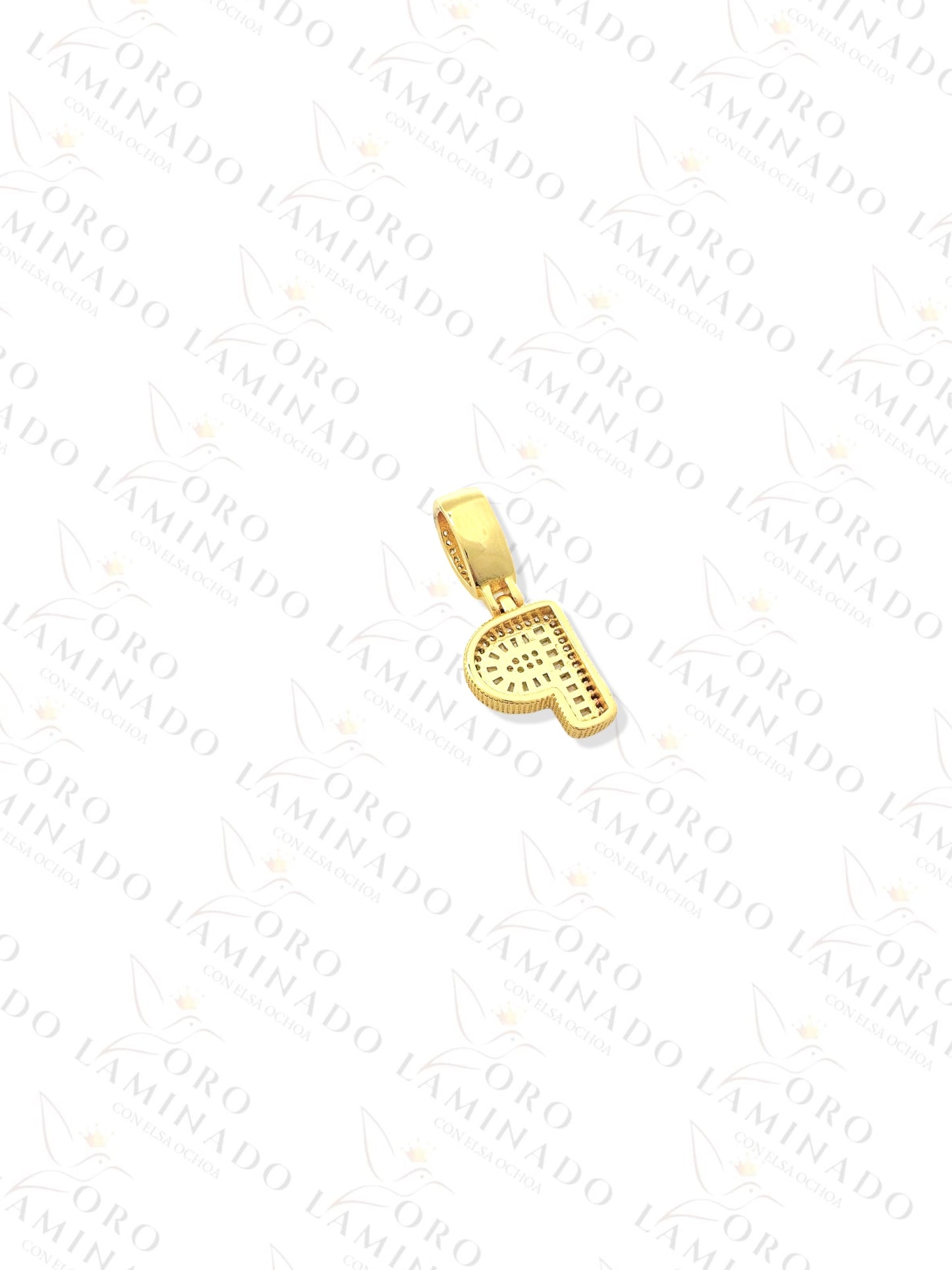 Gold Filled Letter "P" Pendant G261