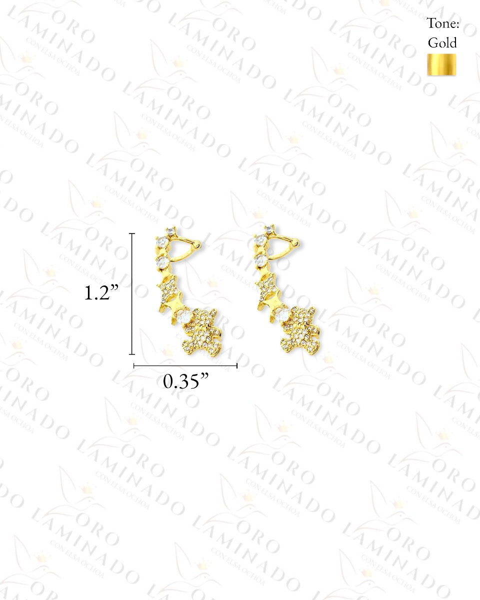 Gold Filled Galaxy Ear Cuff Earrings G183