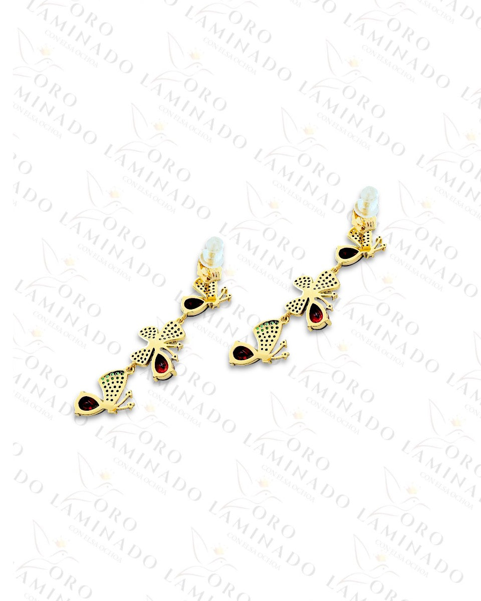 High Quality Multi-Color Butterfly Earrings C465