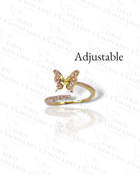 High Quality Butterfly Ring with Stones C270