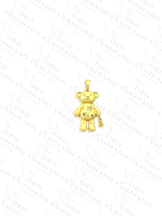 Bear with Small Pet Pendant R88