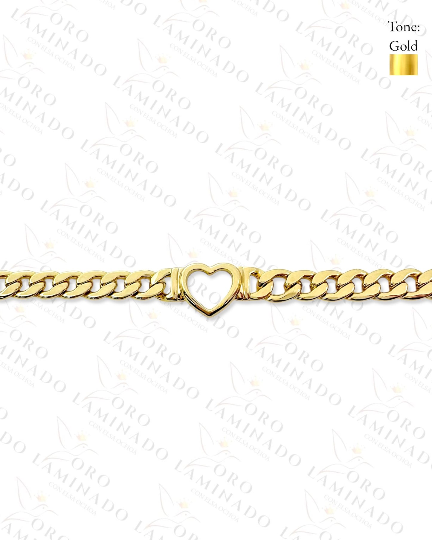 High Quality Gold Filled Heart Chain Set Y122