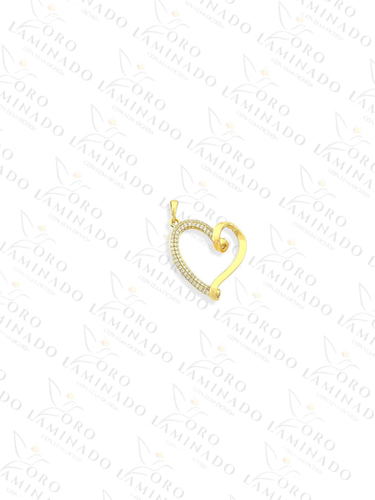 High Quality Heart Pendant R189