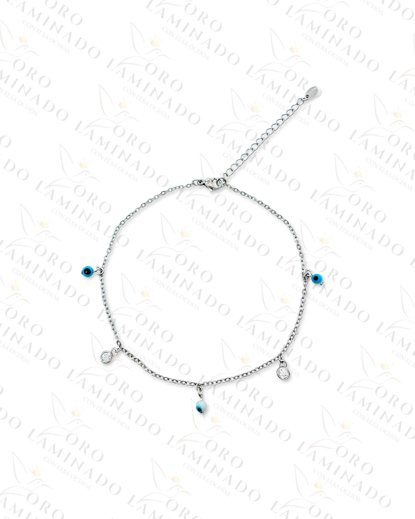 High Quality Pack of 3 Silver Anklet (Gold Filled) C368