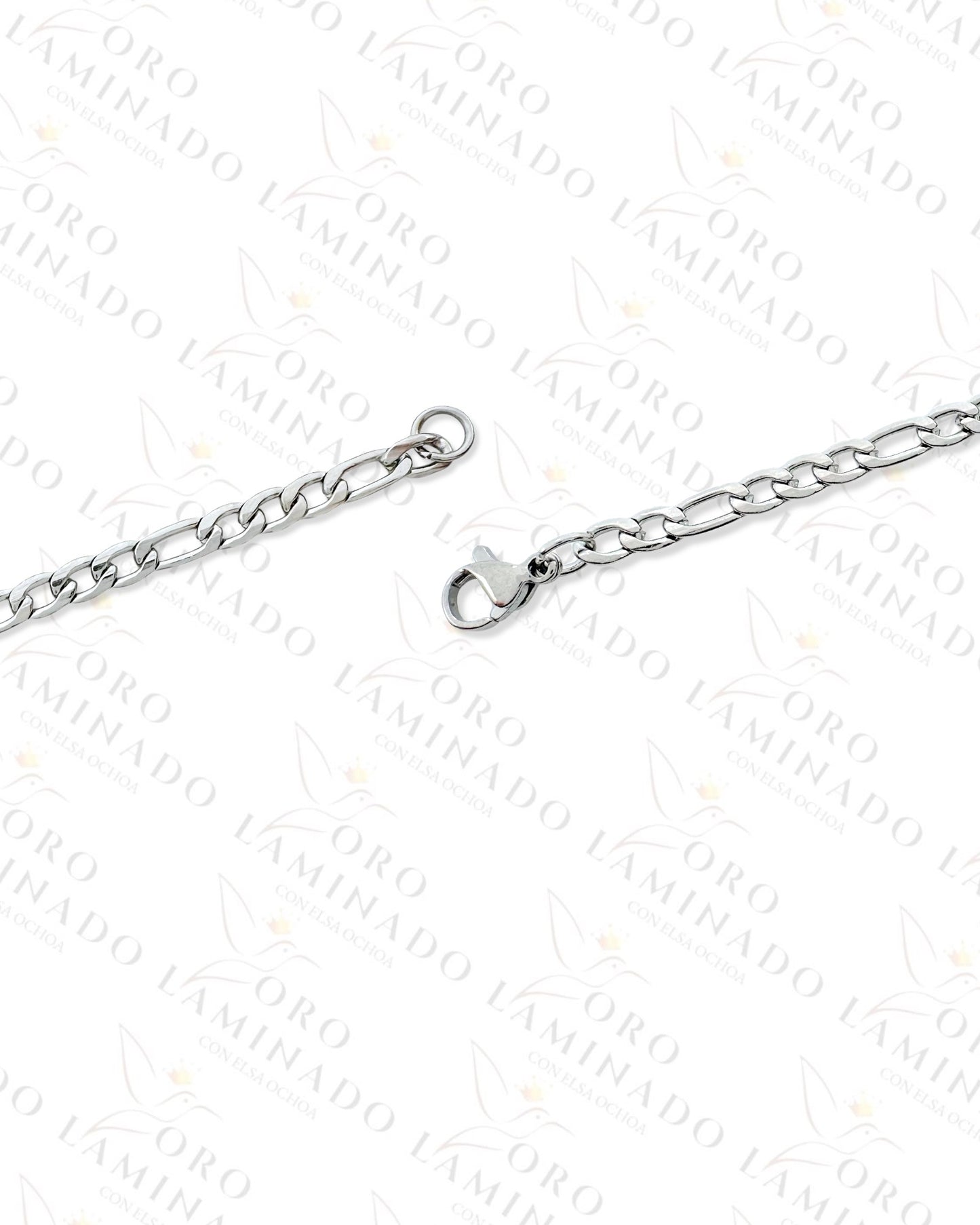 Silver Figaro Chains Pack of 6 Size 24” 4mm B320