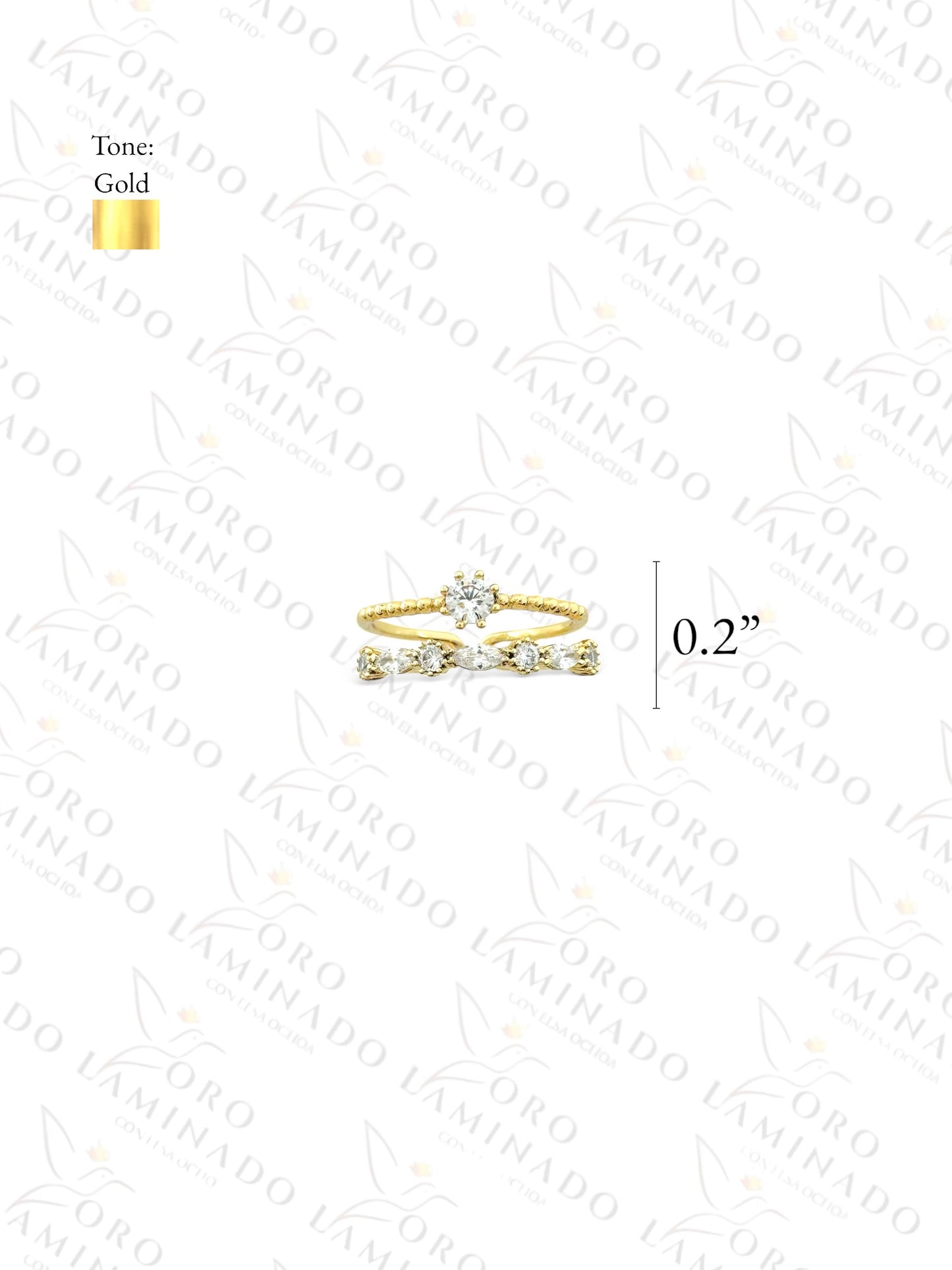 Diamond Adjustable Ring C86