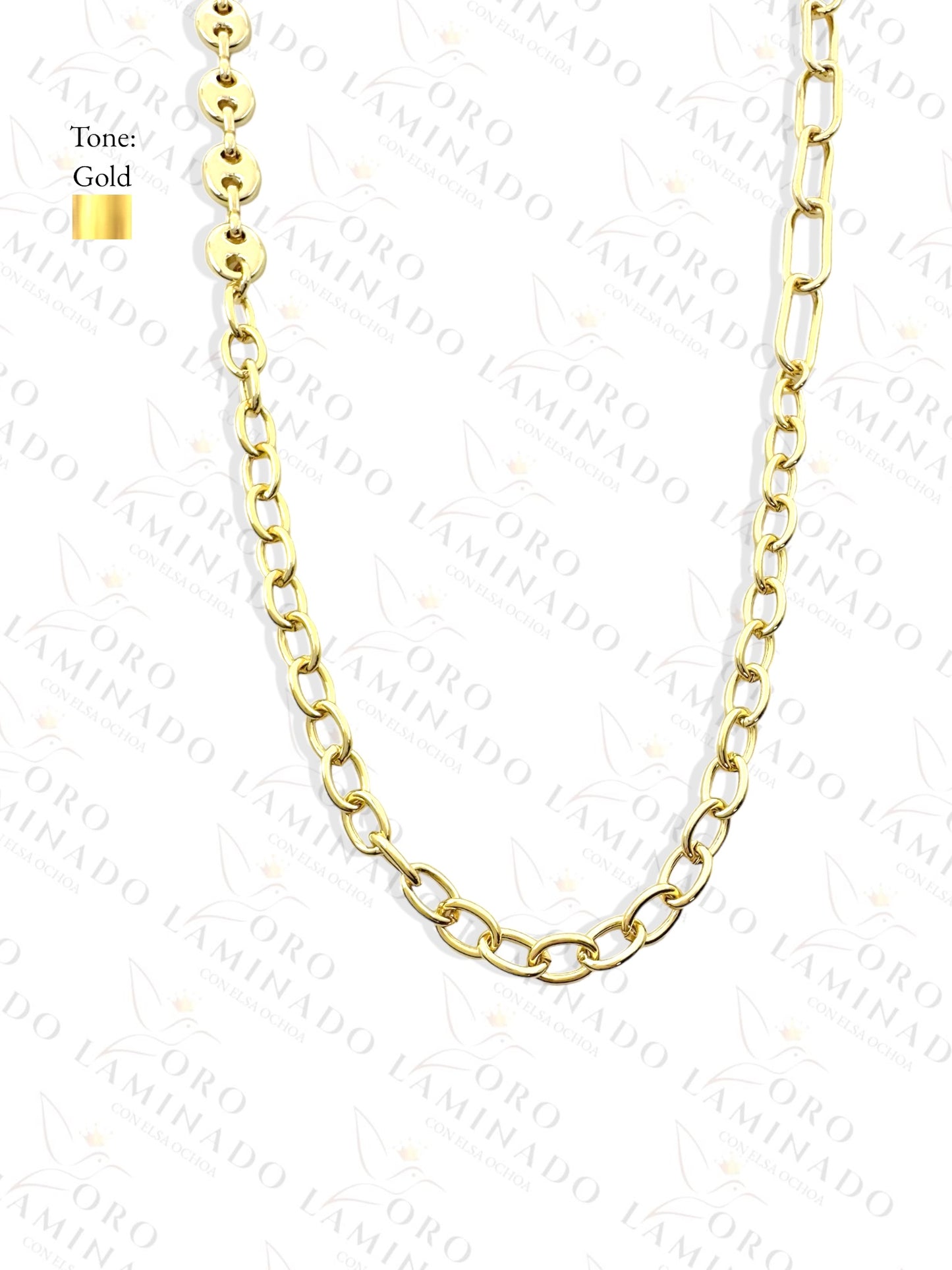 High Quality GG/Paperclip Single Chain Size 16" 8mm B297