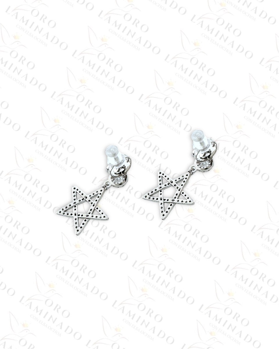 High Quality Sparkling Star Earrings C318