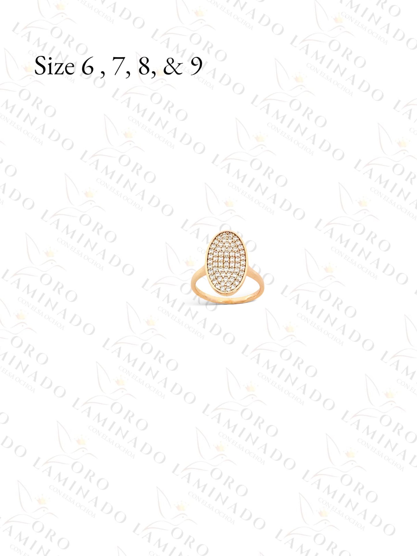 High Quality Rose Gold Oval Ring G5