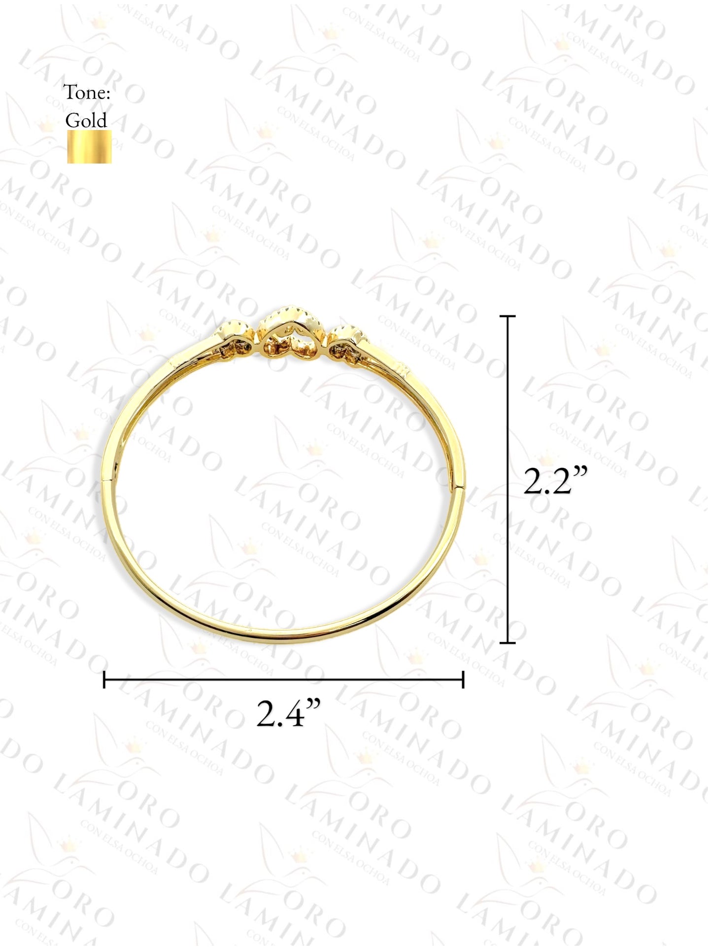 High Quality ‘Love’ Gold Bangle Bracelet R114