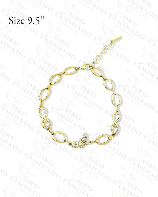 High Quality Butterfly Infinity Bracelet G224