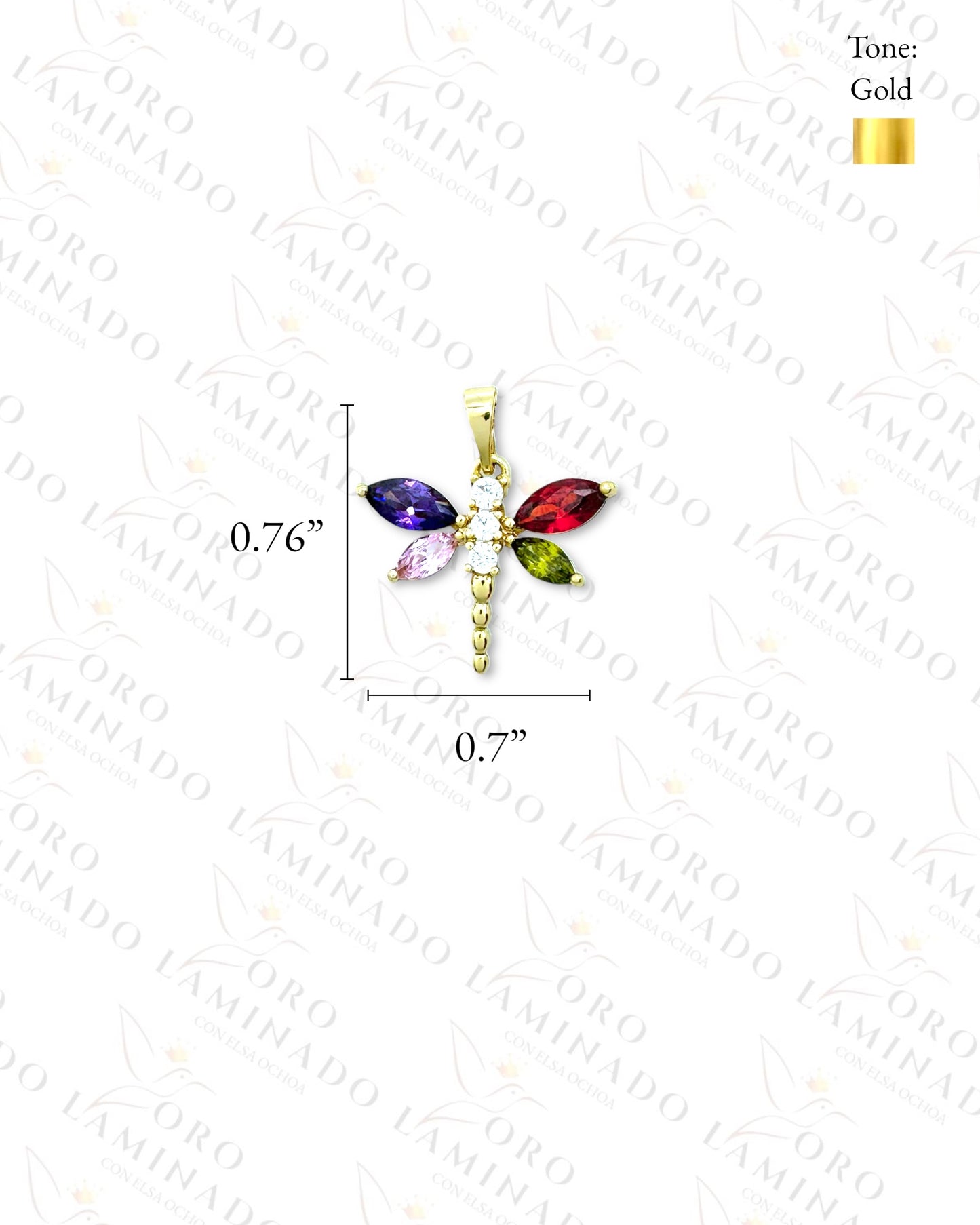 High Quality Crystal Dragonfly Set R183