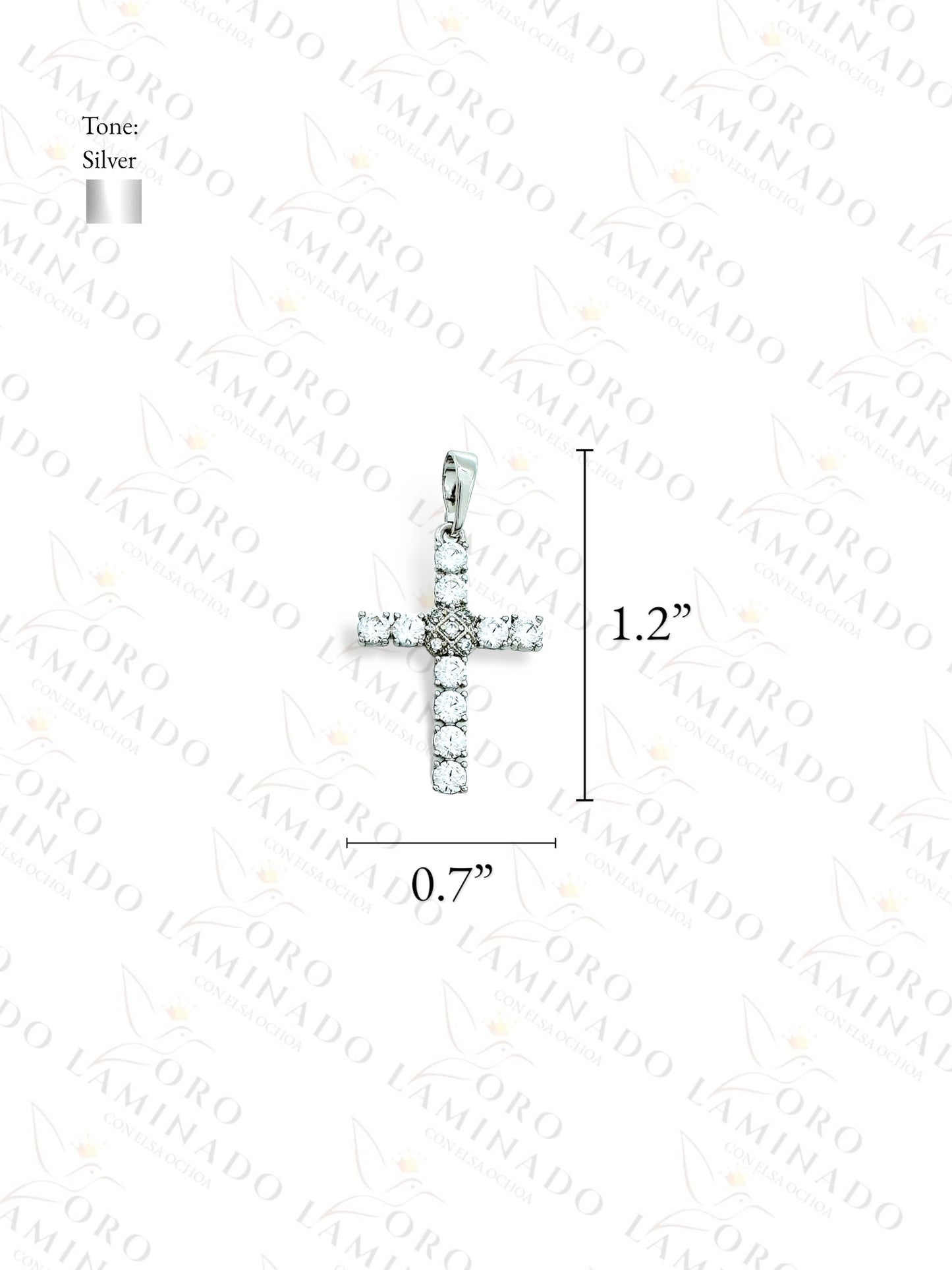 High Quality Silver Cross Pendant G446