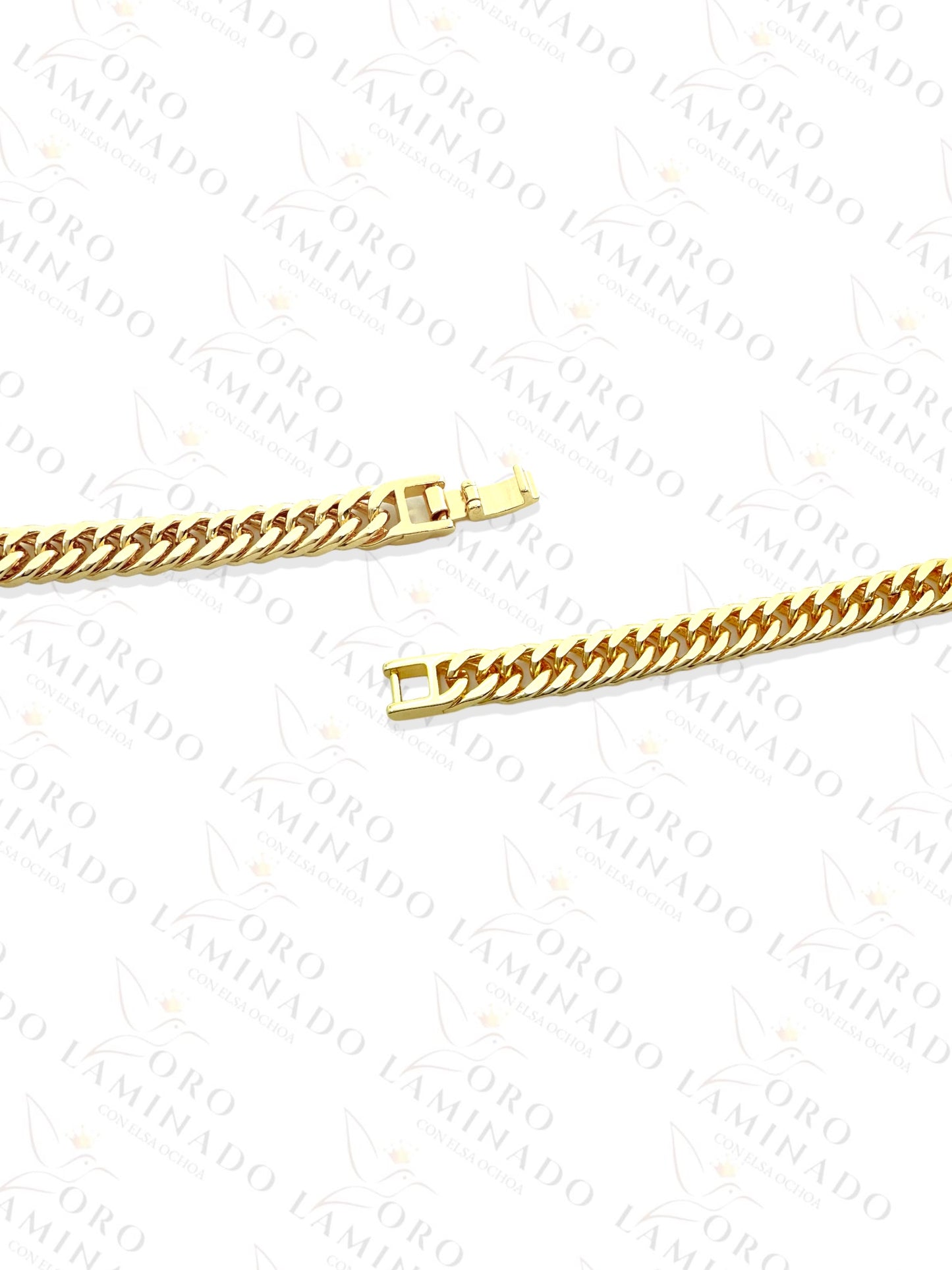 Closed Cuban Single Chains Size 18" 8mm G205