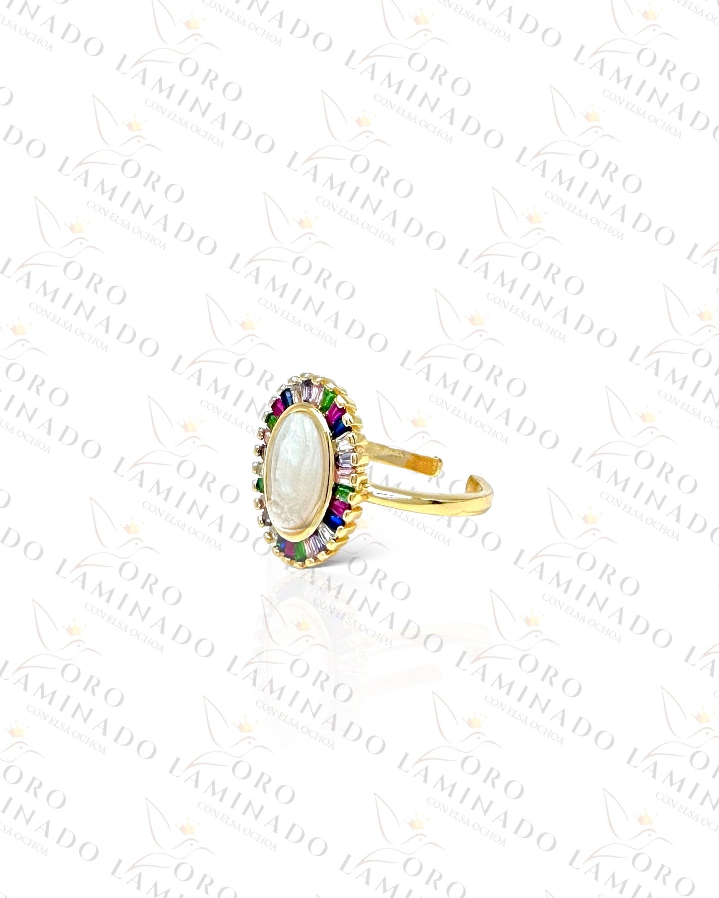 Adjustable Virgen de Guadalupe Ring B342