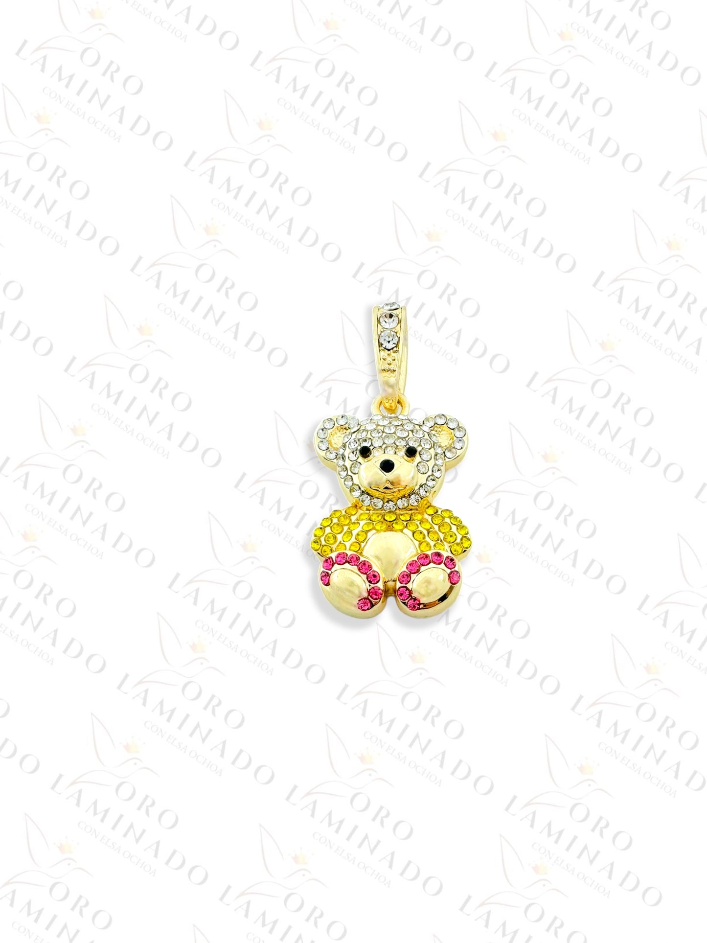 Kids Yellow Bear Pendant C335