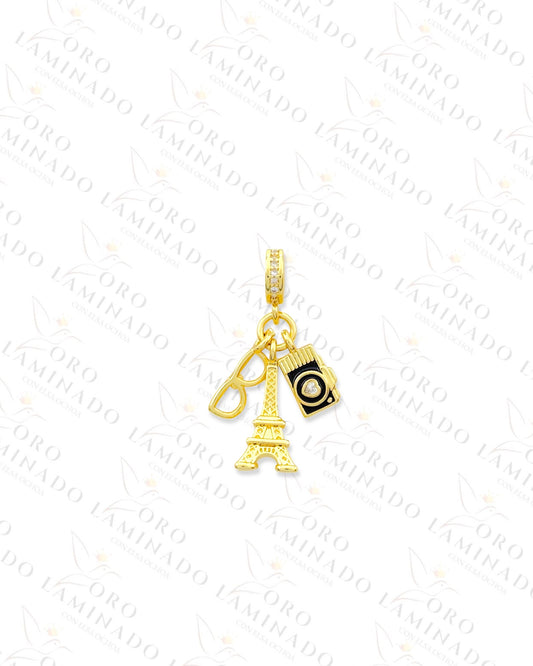 Eiffel Tower Charm (Gold Filled) B77