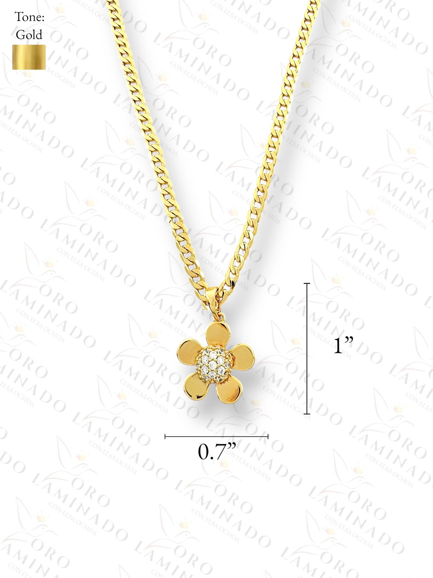 Gold Filled Flower set G300