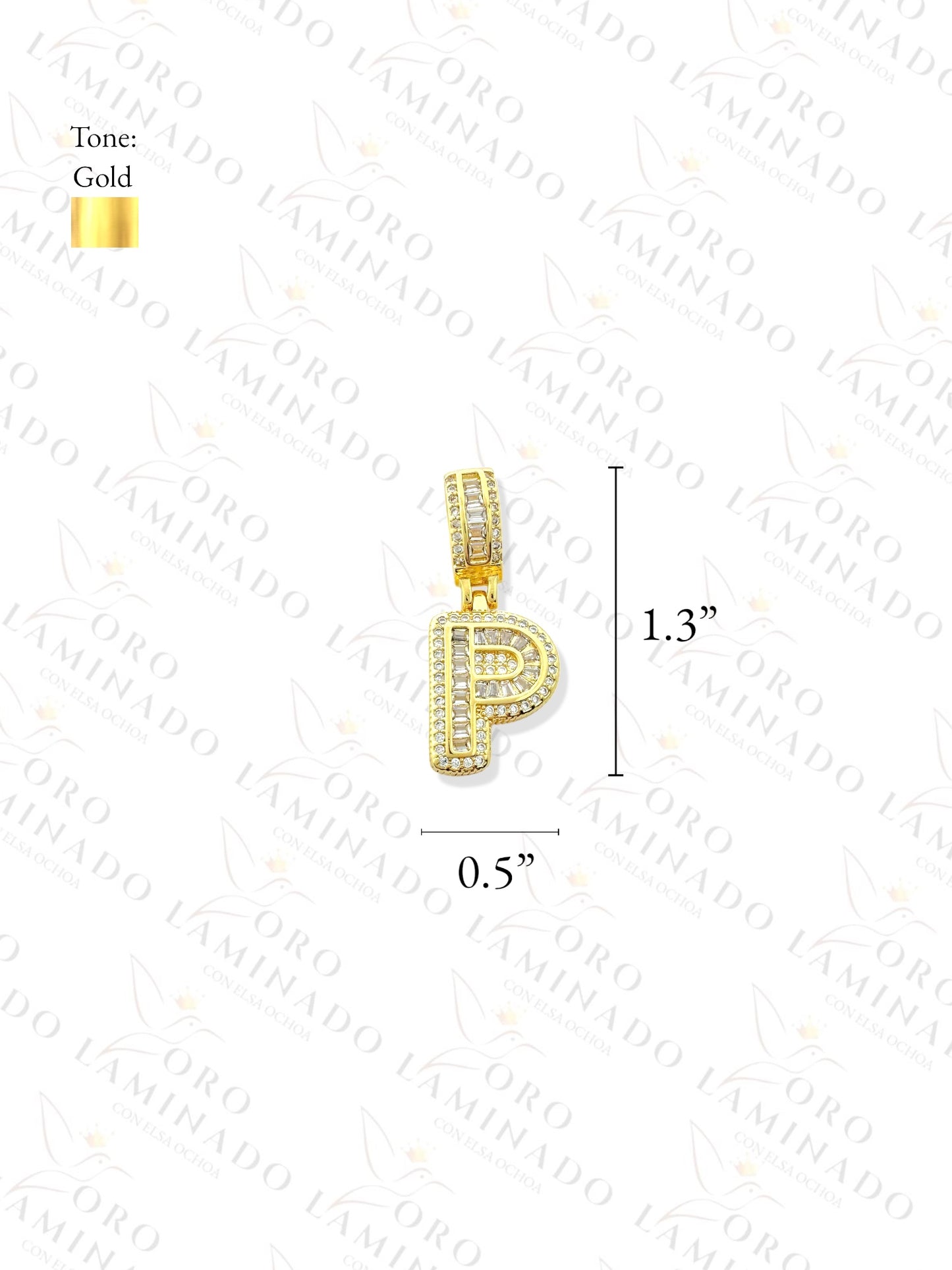 Letter "P" Pendant G261