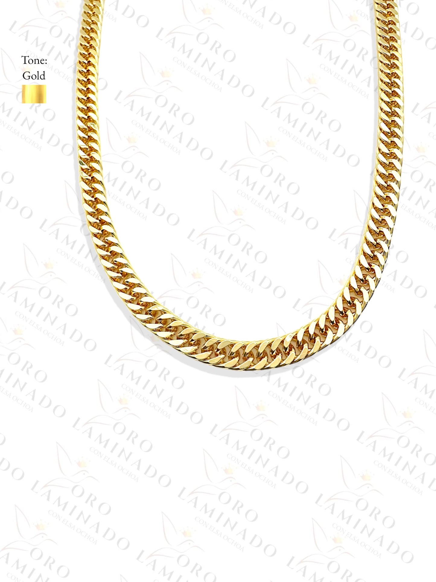 Single Closed Cuban Chain Size 24" 8mm G201