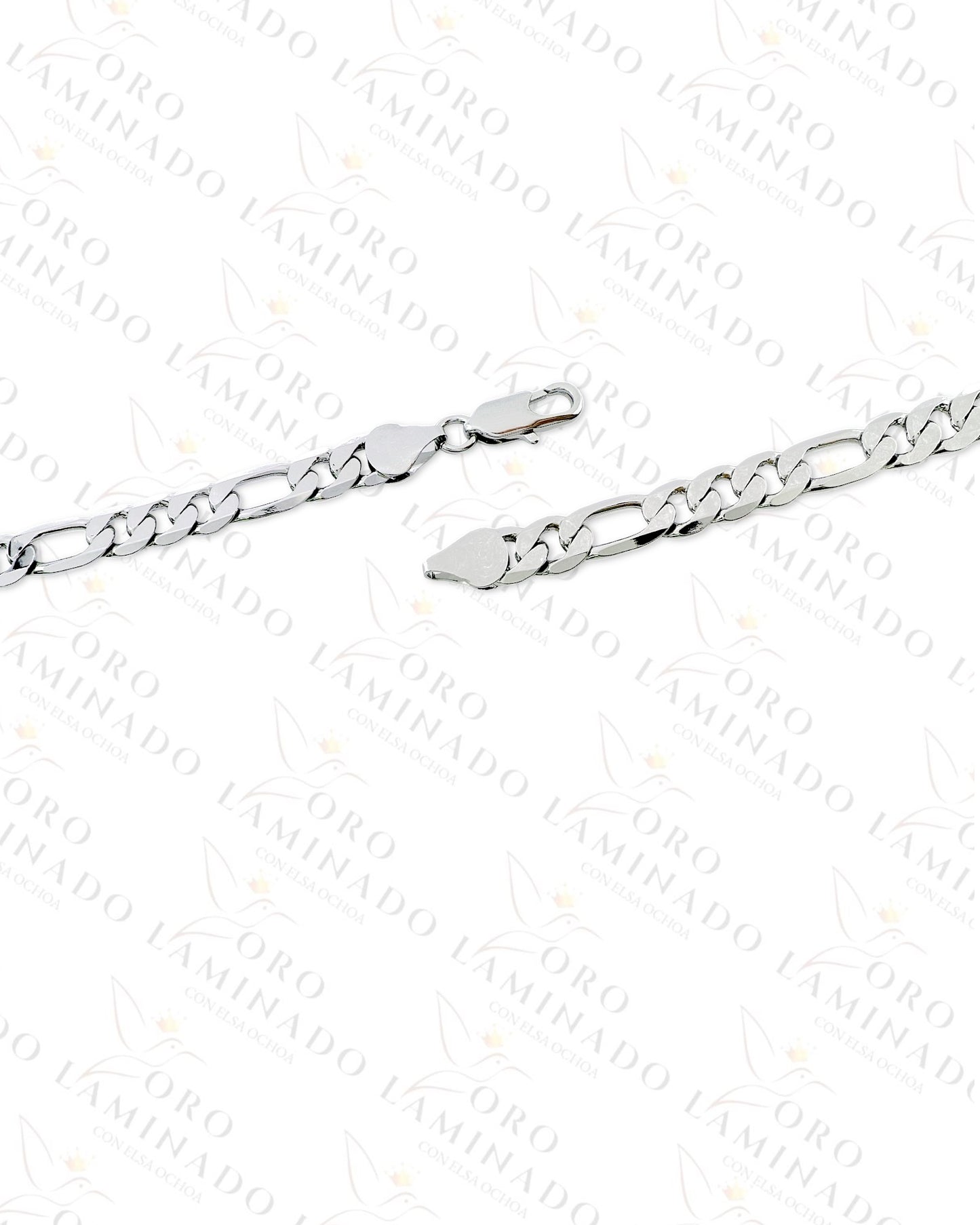 Silver Figaro Bracelet (Gold Filled) B281