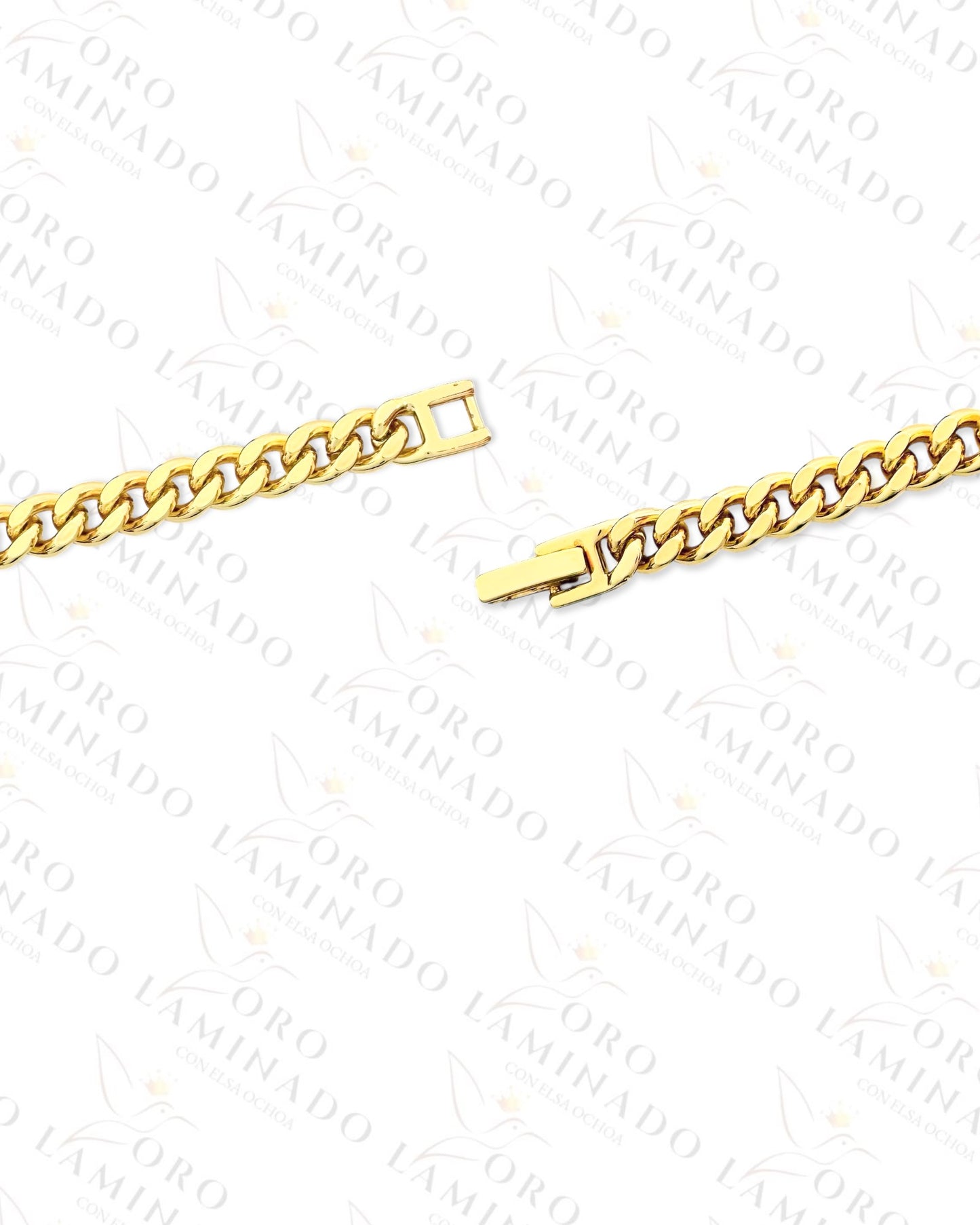 High Quality Crystal Hearts Chain Set (Gold Filled) C188