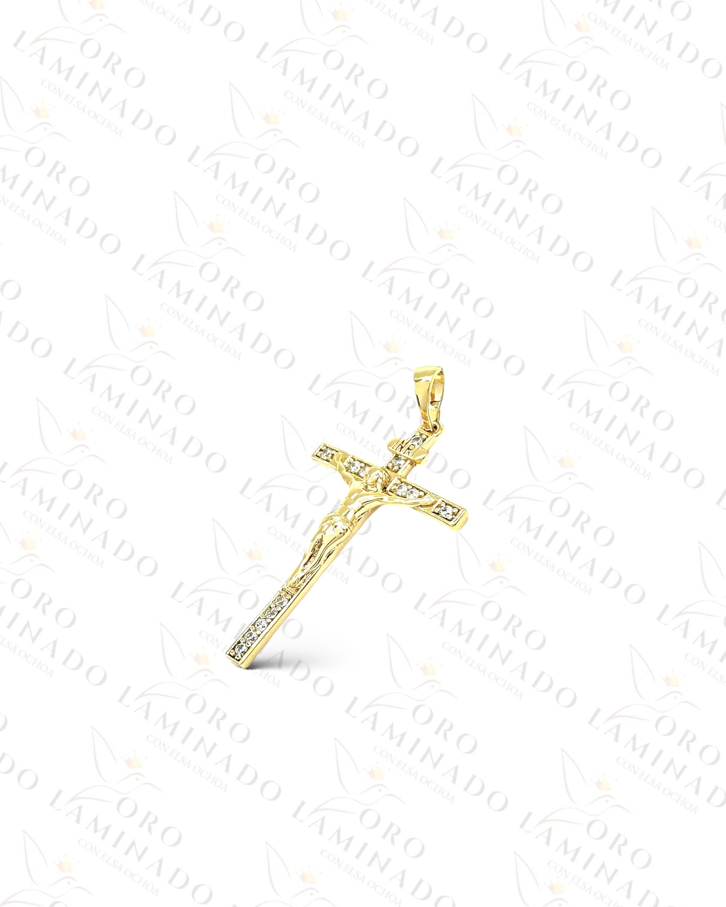 High Quality INRI Cross Pendant B477