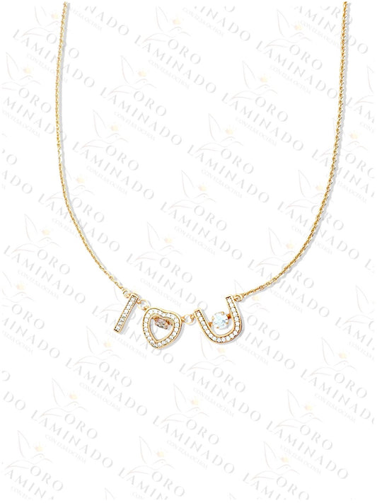 High Quality “I Love You” Necklace R188