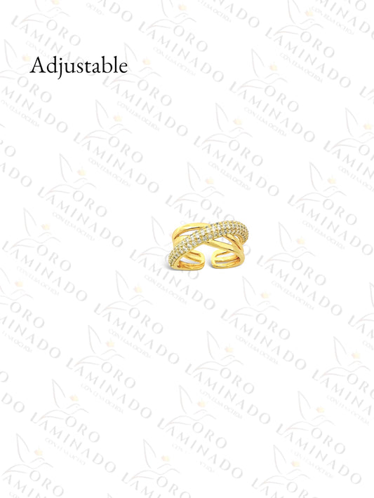 Adjustable Intertwined Ring C441